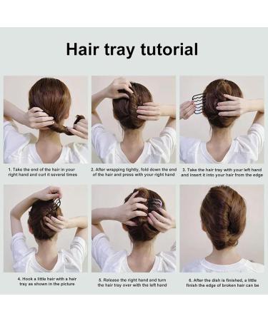 U Shaped Hair Combs Twist Hair Combs Durable Clear Plain Hair Combs Hair Side Comb With Secure Styling Hair Side Comb Set For Women French Twist Hair Combs Wedding Fine Hairs - Buy Online on GoSupps.com