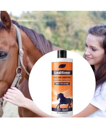  Xinhuju Mane and shampoo deep cleanser hair softener Simplified nourishing coat treatments moisturizing wash formula for horse bath stable session ut Conditioner - Buy Online on GoSupps.com
