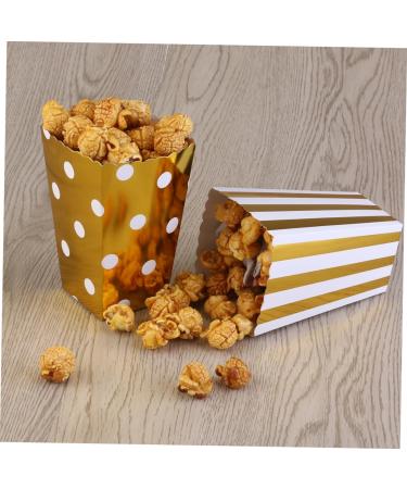Zerodeko 150 Pcs Boxes Wedding Favors Dots Favor Boxes Giftboxes Party Favor Box Cardboard Popcorn Carton Mini Containers Recyclable Party Candy Cartons Stripe Popcorn Box Snack Box - Buy Online on GoSupps.com