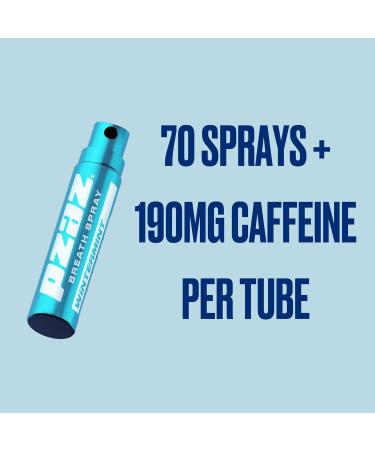 Pzaz Breath Spray for Bad Breath - Sugar-Free Alcohol-Free Wintermint Oral Care with Caffeine & Vitamin B12 (3 Pack - Buy Online on GoSupps.com