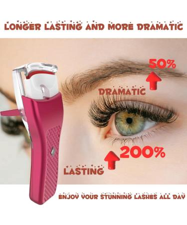 Shop Heated Eyelash Curlers & Comb Combo - Rechargeable Safe & Fast Heating for Dramatic Curls | Perfect for Makeup Lovers Worldwide - Buy Online on GoSupps.com