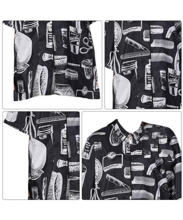 Minkissy Barber Jacket | Hair Salon Stylist Uniform for Men & Women | Grooming Smock Vest - Buy Online on GoSupps.com