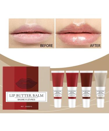 Joberio Lip Balm Set for Girls Moisturizing Lip Balm - 4Pcs Lip Balm Lip Cream Set Lip Gloss Stick | Long Lasting Lip Moisturizer Small - Buy Online on GoSupps.com