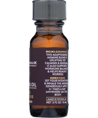 Moon Goddess Anointing Oil 100% Pure Essential Oil Jasmine Blend Uplifiting and Yet Calming and Sensual for Heart and Sacral Chakras - Buy Online on GoSupps.com