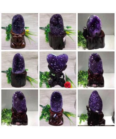 Natural Uruguay Amethyst Clusters Crystal Geode Spiritual Specimen Stone for Crystals Reiki Home Decoration 2.6lbs Gift (Size : 2.6lbs) - Buy Online on GoSupps.com