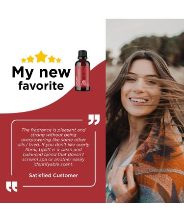 Uplift Aromatherapy Essential Oil Blend - Calming Citrus Oils for Home & Travel Diffusers - Buy Online on GoSupps.com