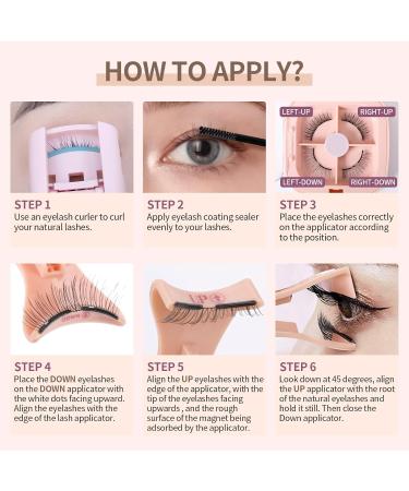 Soft Magnetic Eyelashes - Reusable Dual Magnetic Lashes Without Eyeliner | Natural Look & Easy Applicator | No Glue Needed - Style 01 01-CYMH - Buy Online on GoSupps.com