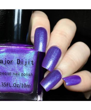 Chameleon Nail Polish - Glitter Nail Polish - Purple Pearl Nail Polish - Chrome Metallic Purple Nail Polish - Buy Online on GoSupps.com