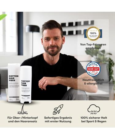 O.C. Haircare Scatter Hair for Hair Compression - Fill Crown & Bare Spots - 11 Colors - Salon Recommended (Light Blonde #8 Hellblond) - International Shipping - Buy Online on GoSupps.com