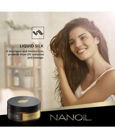 Liquid Silk Hair Mask 300ml - Regenerate Hair Enhance Shine & Elasticity | International Shipping Available - Buy Online on GoSupps.com