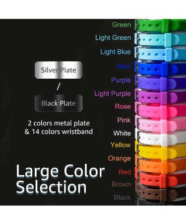 Caramel Sweet Life Adjustable Medical Alert Bracelet - Personalized for Men and Women in Black, Red, Pink, Blue - Buy Online on GoSupps.com