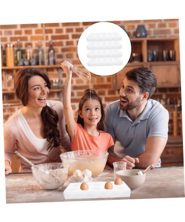 OSALADI 2 Sets 10 Egg Trays Deviled Egg Holder Egg Holder for Fridge Blank Egg Cartons Filling Shelf - Buy Online on GoSupps.com