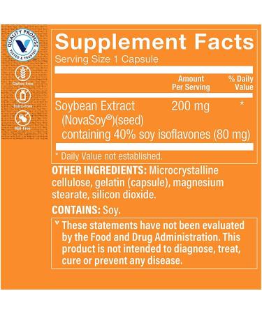 Buy Vitamin Shoppe Mega Strength Soy Isoflavones 200MG - Menopause Support & Women's Health - 90 Capsules - Fast International Shipping - Buy Online on GoSupps.com