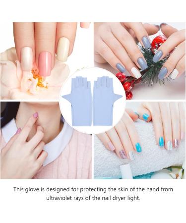 Beavorty 2 Pairs sun gloves pink gloves UV protection gloves for nail UV gloves for gel nail lamp nail art UV gloves nail art supplies nail UV gloves manicure Accessories Nylon 21x12x0.1cm 1.0 - Buy Online on GoSupps.com