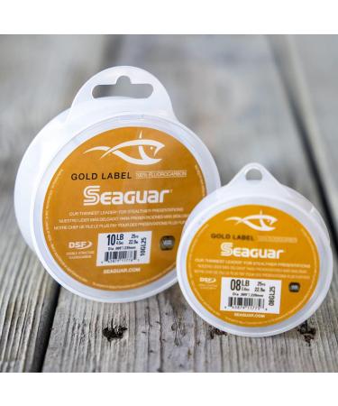 Seaguar Gold Label 8lb 50yd Fluorocarbon Fishing Line - Clear | 08GL50 - Buy Online on GoSupps.com