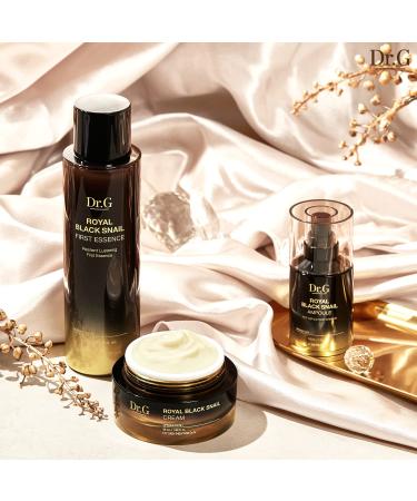 Buy Dr.G Royal Black Snail Ampoule 30ml - Best Anti-Aging Serum for Glowing Skin | International Shipping Available - Buy Online on GoSupps.com