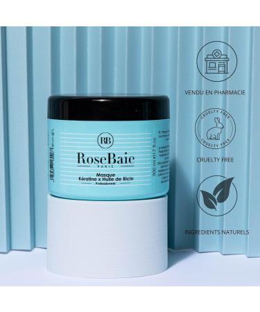 Rosebaie Keratin and Castor Oil Kit Moisturizing Elements Sulfate and Paraben Free 3 units (Lot 1) - Buy Online on GoSupps.com