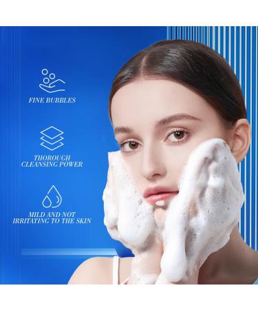 Hydrating Gentle Facial Cleanser 150g - Amino Acids Formula Deep Cleansing & Moisturizing for Normal to Oily Skin | Non-Irritating Fine Bubbles - Buy Online on GoSupps.com