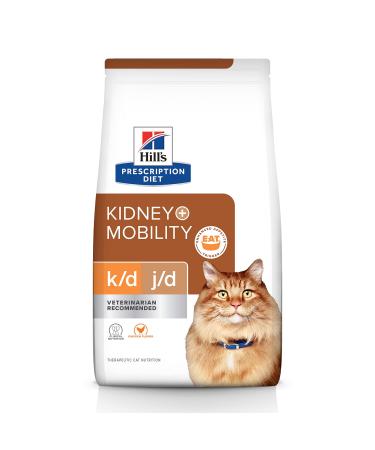 Hill's Prescription Diet k/d + j/d Kidney + Mobility Chicken 6.35 Pound (Pack of 1) - Buy Online on GoSupps.com