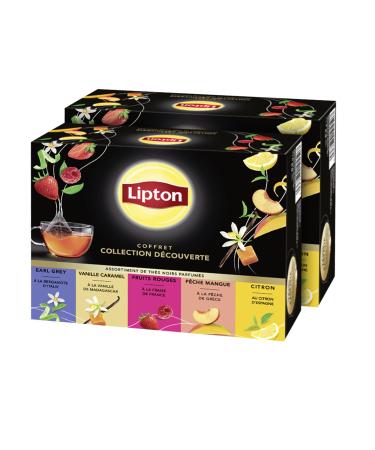 Lipton Pyramid® Black Tea Set - 50 Tea Bags - 2 x 50 cm