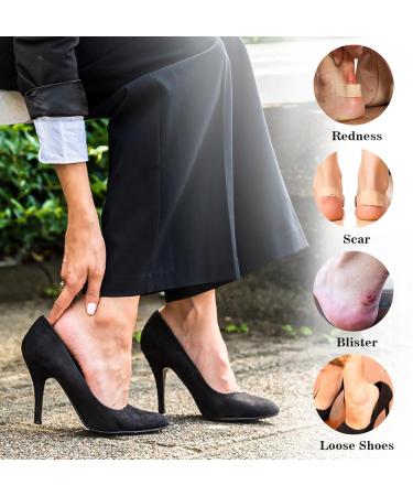 6 Pairs Heel Grips Inserts - Cushions for Loose Shoes | Improved Fit & Protection for Men & Women - Buy Online on GoSupps.com