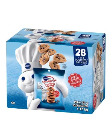 Pillsbury Mini Chocolate Chip Cookies 28 42 g