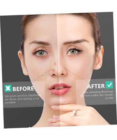 Housoutil Cleansing Brush Silicone Facial Cleaning Brush Electric Clean Face Wash Electric Face Scrubber Pore Cleaner Face Cleaning Brush Cleaning Scrubber Pp White Makeup Remover Brush Deep - Buy Online on GoSupps.com