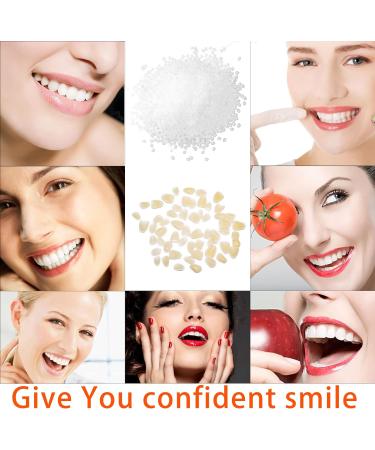 Temporary Tooth Repair Kit - Dental Fix for Broken Teeth, Missing or Chipped Tooth - False Teeth Adhesive with Thermal Fitting Beads - Buy Online on GoSupps.com