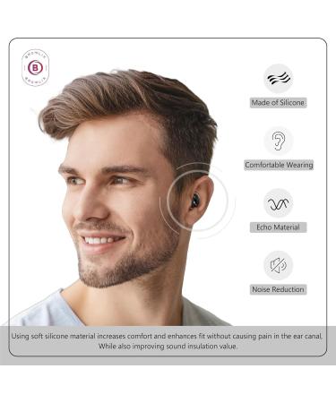 Ear Plugs for Sleeping Noise Cancelling-NRR 33db- Noise Reduction Easy sleep Silicone EarPlugs for Sound Insulation Hearing protection Earplugs concert work 8 Ear Tips with carry case Turquoise (Purple One Size) Purple One Size - Buy Online on GoSupps.com