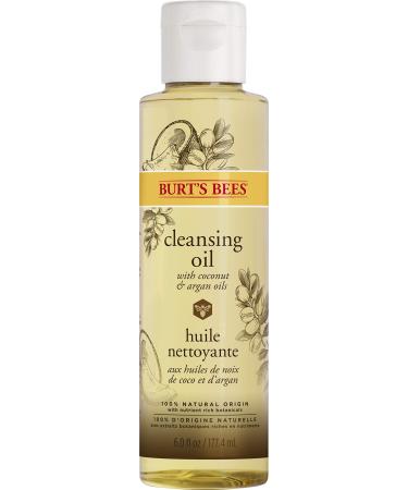Burts Bees Facial Cleansing Oil with Coconut and Argan Oils 177ml (packaging may vary)