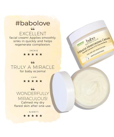 Babo Botanicals Miracle Moisturizing Cream 2 oz - Hydrating Skin Care - Buy Online on GoSupps.com