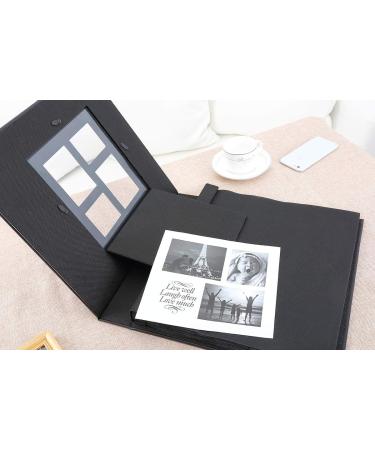Ywlake 4x6 Photo Album - Extra Large Capacity for 500 Photos | Family & Wedding Picture Albums | Horizontal & Vertical | Black - Buy Online on GoSupps.com