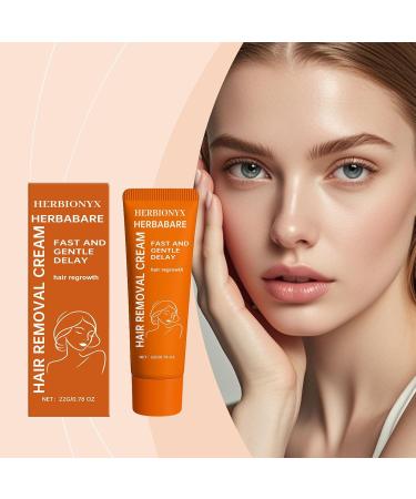 Hair Removal Cream | 22g Hair Removal Product | Hair Removal Facial Care for Women and Men Soothes Radiant Skin for Dry Skin Moisturizing - Buy Online on GoSupps.com