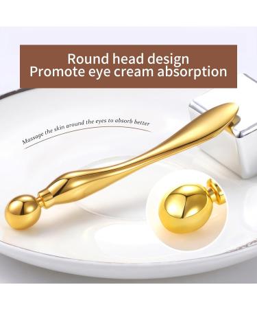 Qwesure Xixi Eye Massage Cream - Lifting & Firming Zinc Alloy Spoon Set | 2PCs Silver - International Shipping - Buy Online on GoSupps.com