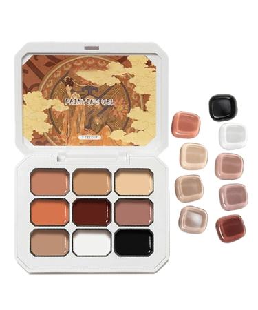 G n rique Gradient Gel - Fade-Resistant Solid Long-Lasting Fast-Drying Finish Multi-Purpose Nail Art Set | Professional Manicure Travel Wedding Beauty Supplies