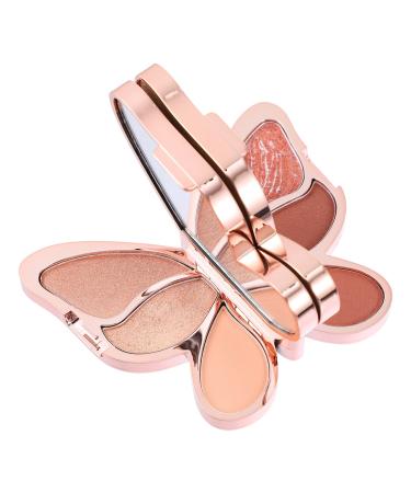 MUSISALY 1pc Eyeshadow Palette Sequin Eyeshadow Eye Shadow Multi-functional Girl Cosmetics Eye Beauty Makeup Accessory Useful Foundation Woman Eyeshadow Pallet Cheek Blusher Cosmetic Supply 1 count (Pack of 1) As Shown 1