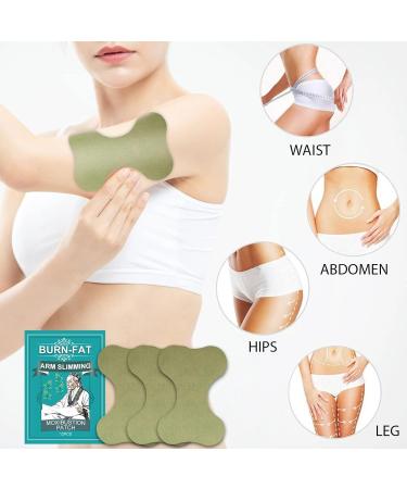 12Pcs Thin Arm Moxibustion Paste Slimming Down Hot Compress Stickers Slimming Product to Burn Fat Lose Weight Patch - Buy Online on GoSupps.com