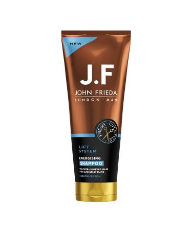 John Frieda Man JF Man Lift System Energising Shampoo for fine flat hair 250 ml