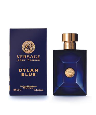 Versace Pour Homme Dylan Blue for Men 3.4 oz Perfumed Deodorant Spray - Buy Online on GoSupps.com