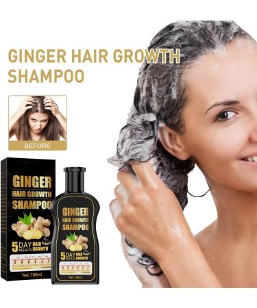 Ginger Hair Growth Shampoo Ginger Shampoo Anti hair Loss Shampoo Hair Regrowth Treatment for Men Woman Mens Shampoo Hair Growth Shampoo and Conditioner Anti Dandruff Shampoo Men - Buy Online on GoSupps.com