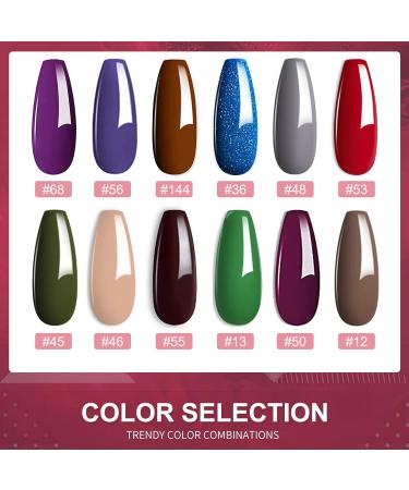 28g Dark Purple Dipping Powder No Lamp Cure Gel-Like Nails | HJ-ND064B-No.55 - Buy Online on GoSupps.com