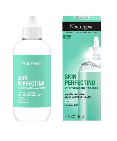 Neutrogena Skin Perfecting Daily Liquid Exfoliant for Oily Skin - Fragrance-Free 4 fl oz - Buy Online on GoSupps.com