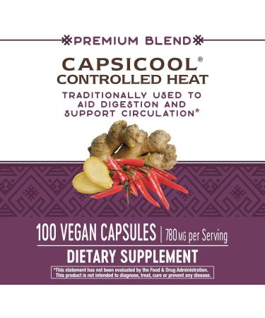 Nature's Way CapsiCool 780mg - Natural Capsicum Supplement - Buy Online on GoSupps.com