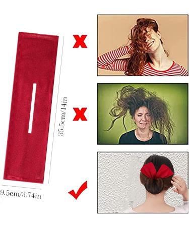 Hair Bun Maker Set - 4 Colors Flexible Doughnut Hair Tools for French Hairstyles - Buy Online on GoSupps.com