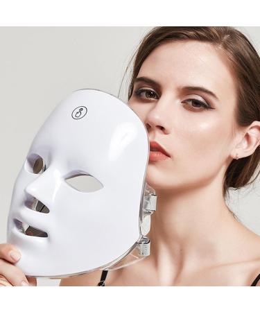 Led Face Masque Care 7 Color LED Light Care Masque | LED Beauty Masque Light Facial Care Rechargeable Skin Care Tool - Buy Online on GoSupps.com