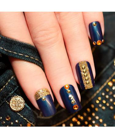 2880 Pieces Gold SS20 Crystal Rhinestones Flat Back Round Gems - Round Beads Glass Charms Stones - Buy Online on GoSupps.com