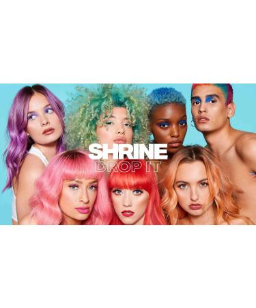 SHRINE Drop It Semi-Permanent Hair Dye Drops Aqua 20ml aqua 20 ml (Pack of 1) - Buy Online on GoSupps.com