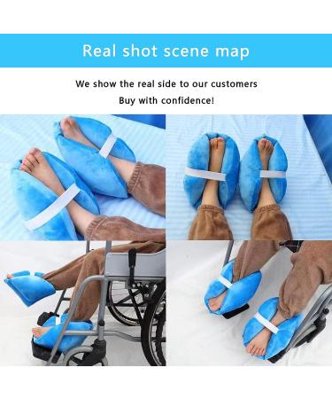 LEEKOUS Heel Pillow Protector - Adjustable Ankle Support for Foot Injuries - Buy Online on GoSupps.com