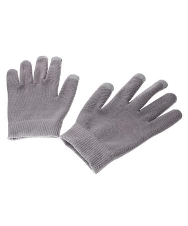 Healeved 1 Pair Lotion Womens Gloves Moisturizing Gloves Hand Protection Hand Moisturizer Gloves Hand Caring Gloves for Women Gloves for Dry Hand Essential Oil Hydrating 21x14cm Grey