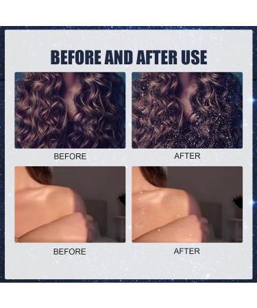 Glitter Spray 60ML - Long Lasting, Quick-Drying, Waterproof for Hair, Body, Skin & Clothing - Brightening Highlighters for Makeup & Parties - Buy Online on GoSupps.com